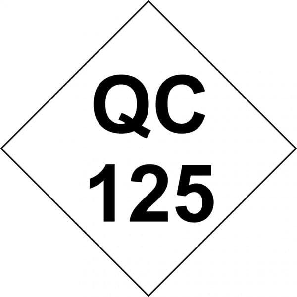 Customised Quality Control Inspection Stamp - Number Diamond