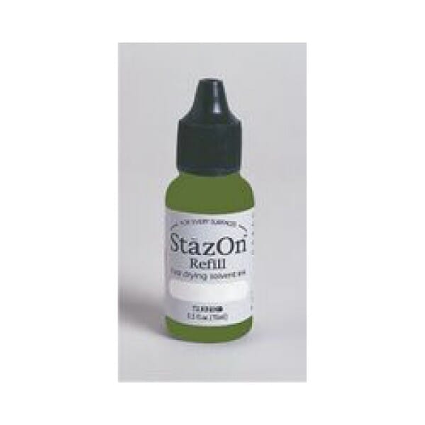 Tsukineko - Olive Green Staz On Reinker