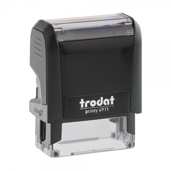 Trodat Self-inking Printy 4911 | Custom Rubber Stamp | Name &amp; Address Stamp | 37x11mm - 3 Lines