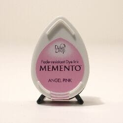 Tsukineko Angel Pink Memento Dew Drop dye Ink Pad