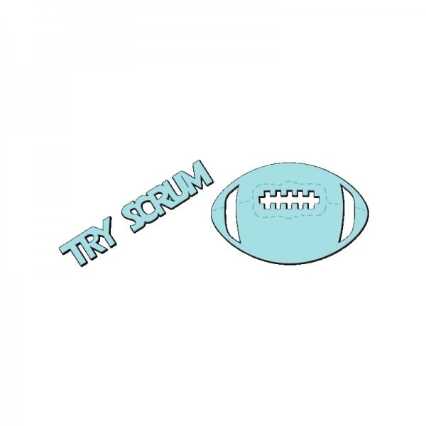 Sue Dix Designs - Rugby Scrum Mini Dies