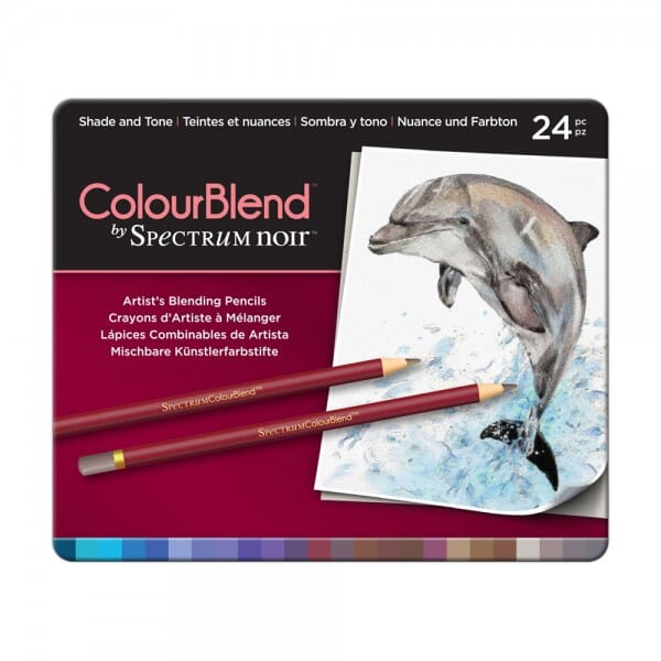 Spectrum Noir 24 Piece ColourBlend Pencil Set - Shade and Tone