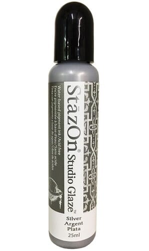 Tsukineko - Stazon Studio Glaze Silver