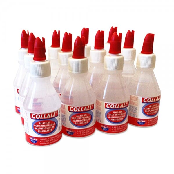 Collall All-Purpose transparent glue - 12 x 100ml bottles