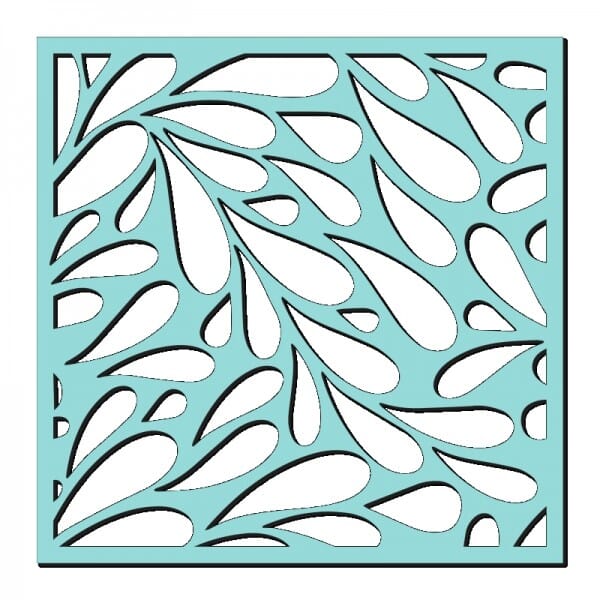 Kath Halstead Designs - Sweet Dixie Splash Stencil