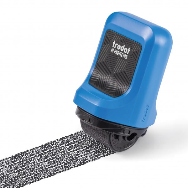 Trodat ID Protector Ink Roller Stamp – Identity Theft Protection For Documents