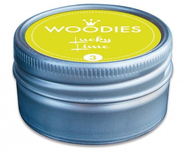 Woodies stamp pad Lucky Lime