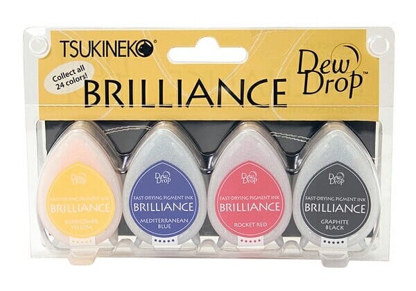 Tsukineko - Brilliance 4 Piece Set Basics