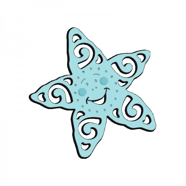 Sue Dix Designs - Smiling Starfish Mini Dies