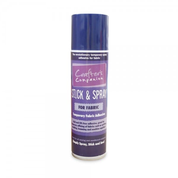 Crafter&#039;s Companion Stick and Spray Adhesive for Fabric - Violet Can
