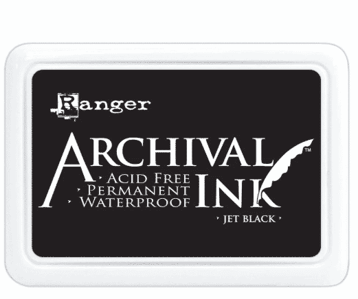 Jet Black - Archival Pad