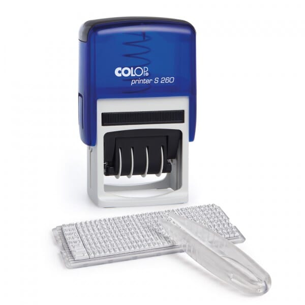 Colop Printer S260 Do-it-yourself Set - 2 lines of text + 4 mm date