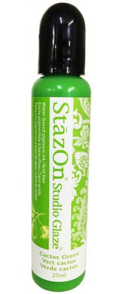 Tsukineko - Stazon Studio Glaze Cactus Green