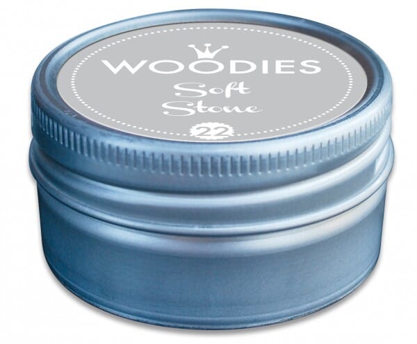 Woodies stamp pad Soft Stone