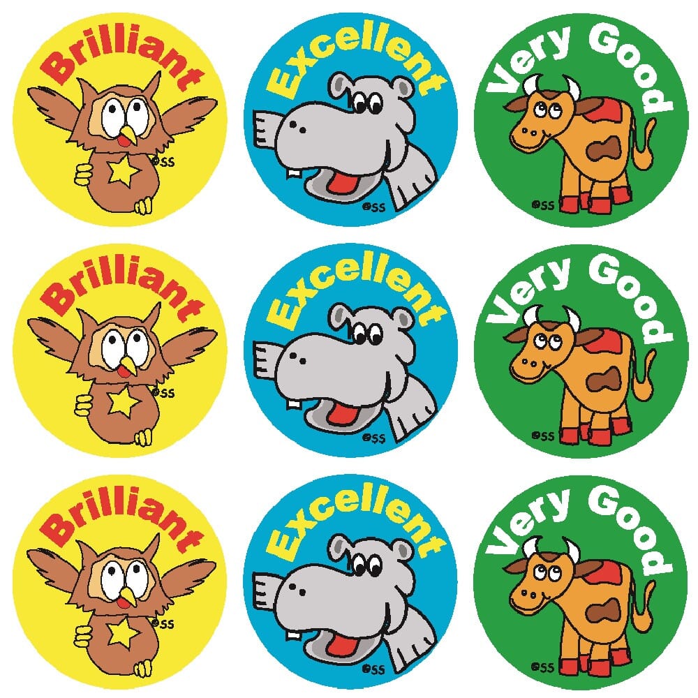 Stickers Brilliant Excellent Stamps4u Co Uk