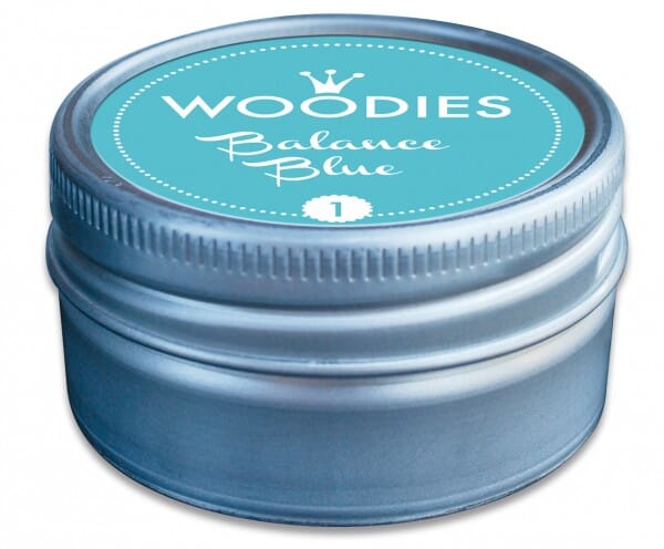 Woodies stamp pad Balance blue