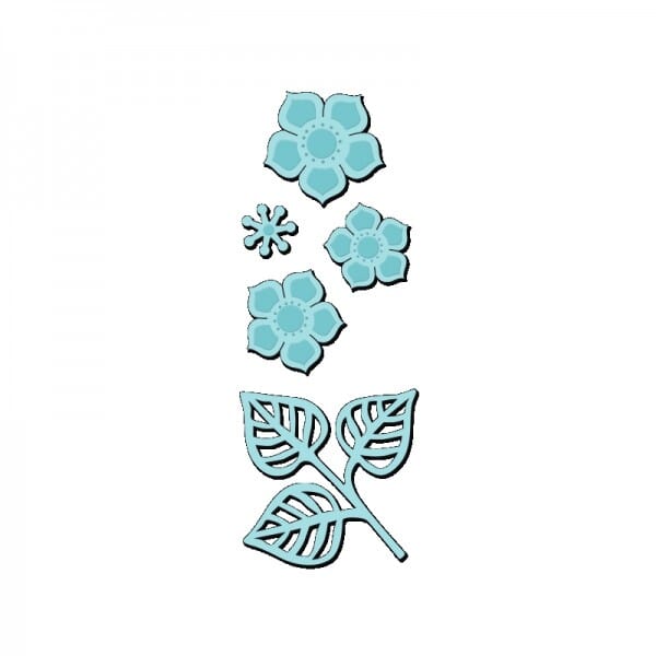 Sue Dix Designs - Pretty Petals Sweet Dixie Die