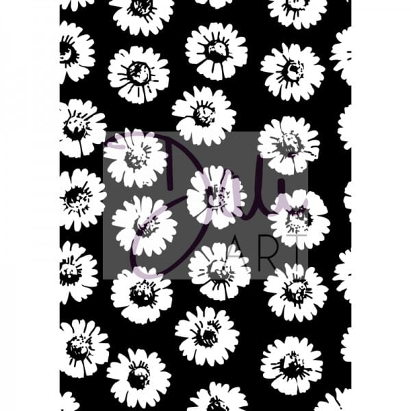 DaliArt - DaliART Clear Stamp Floral Background A6