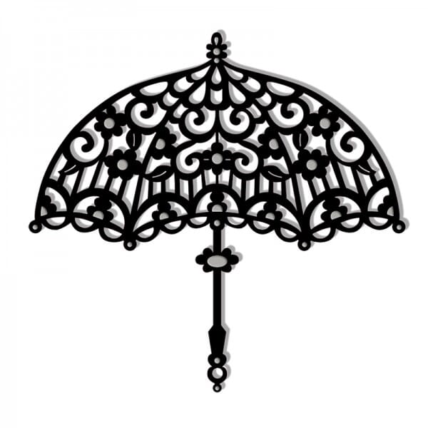 Sue Dix Designs - Filigree Parasol Sweet Dixie Die Summer Collection
