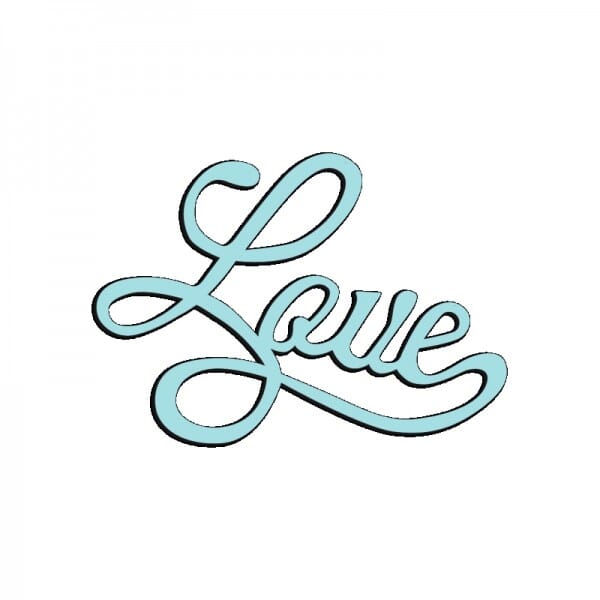 Sue Dix Designs - Love Mini Dies