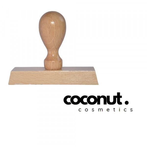 Trodat Wooden Stamp 80x20mm