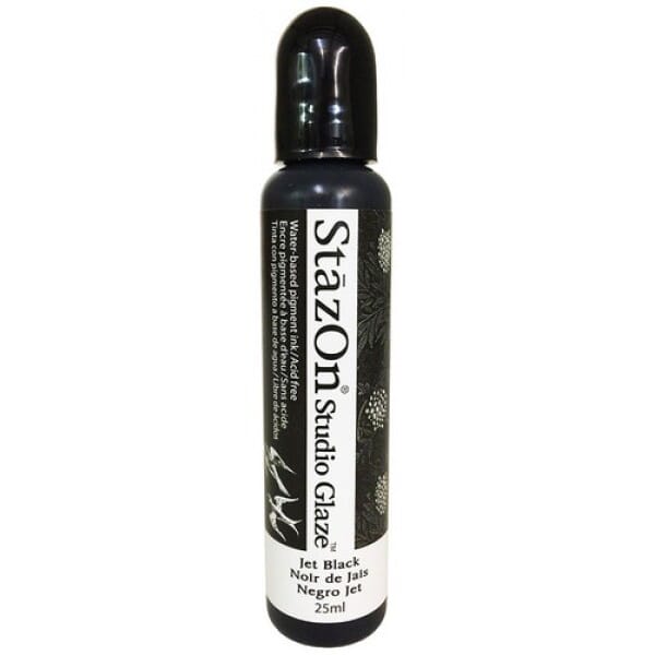 Tsukineko - Stazon Studio Glaze Jet Black