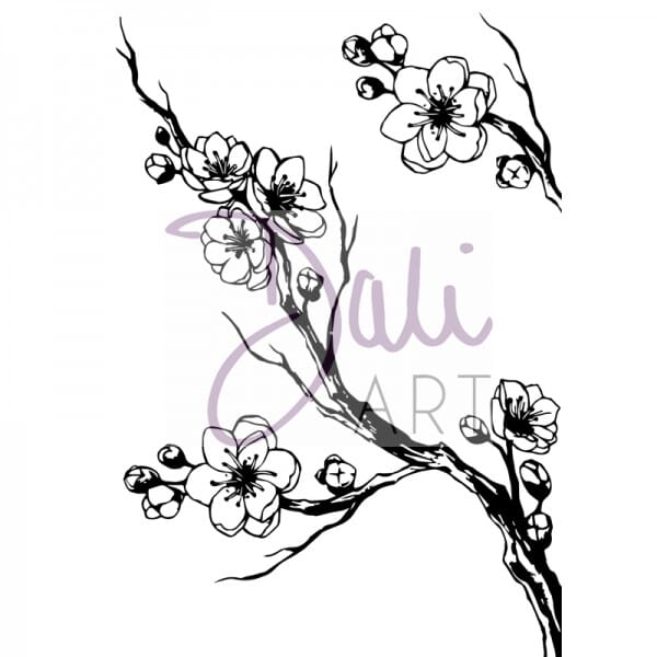 DaliArt - DaliART Clear Stamp Cherry Blossom A6