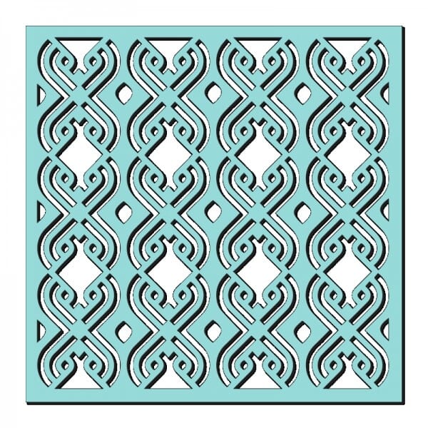 Kath Halstead Designs - Sweet Dixie Vintage Background Stencil