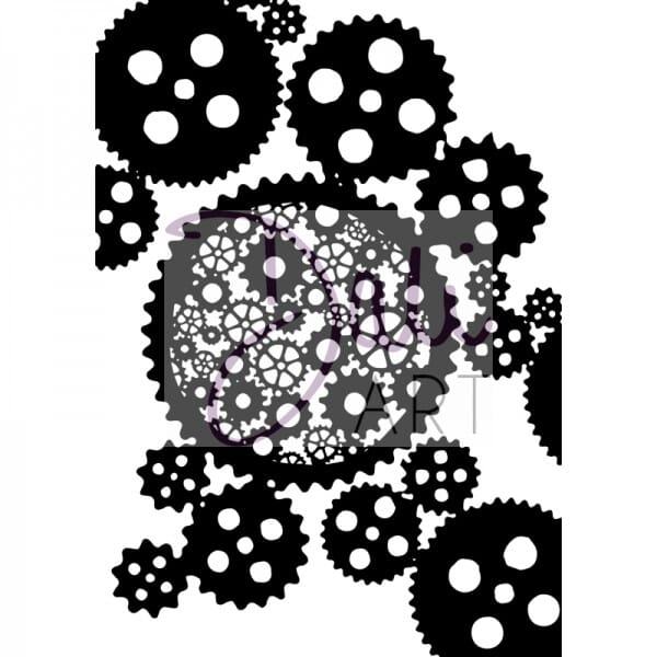 DaliArt - DaliART Clear Stamp Cogs A6