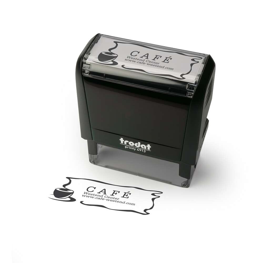 Trodat 42024000 Ink Pad - White Ink For Date Stamps, Multifunctional Stamp Pad