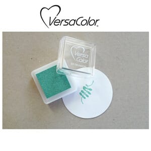 Versacolor Pigment Ink Pad Small in Fresh Green Ink for Stamp Inkpad for  Rubber Stamp Versa Color Colour Ink Pad Green Ink Pad 