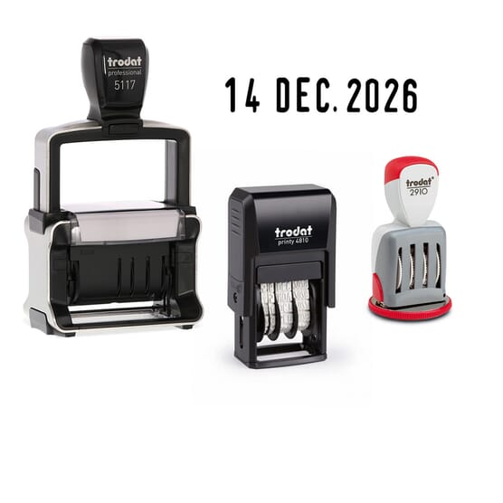 Standard Date Stamps stamps4u.co.uk