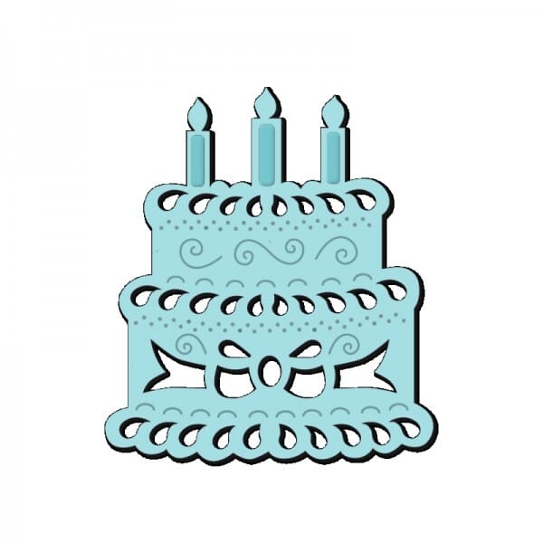 Sue Dix Designs - Birthday Cake Mini Dies