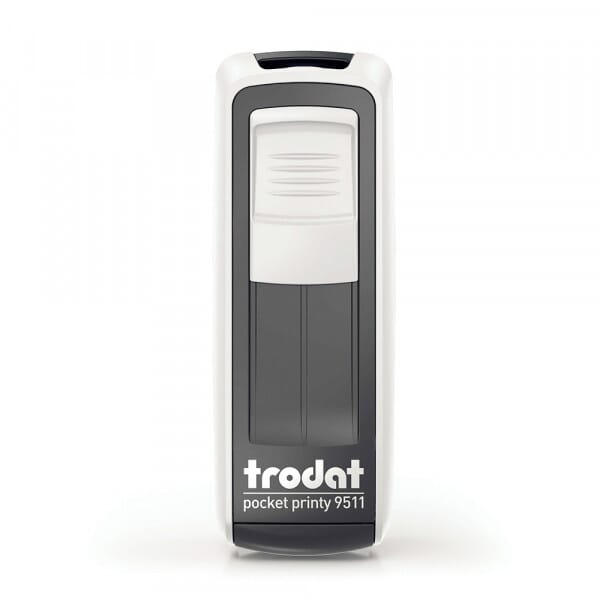 Trodat Self-inking Pocket Printy 9511 | Contact Information Pocket Stamp | 38x14mm - 4 Lines