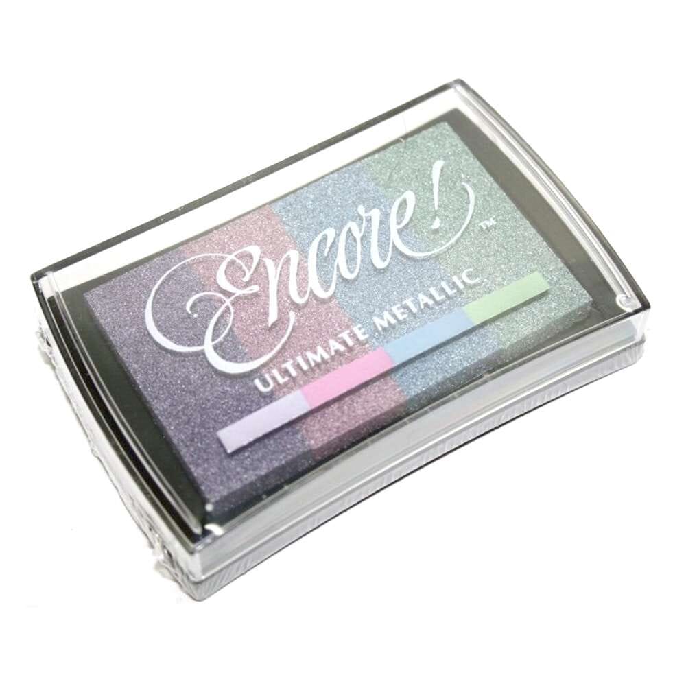 Tsukineko Encore Ultimate Metallic Ink Pads Stamps4u.co.uk