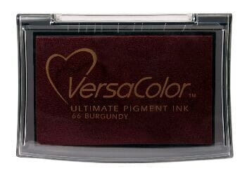 Tsukineko - Burgundy Versacolor Pad
