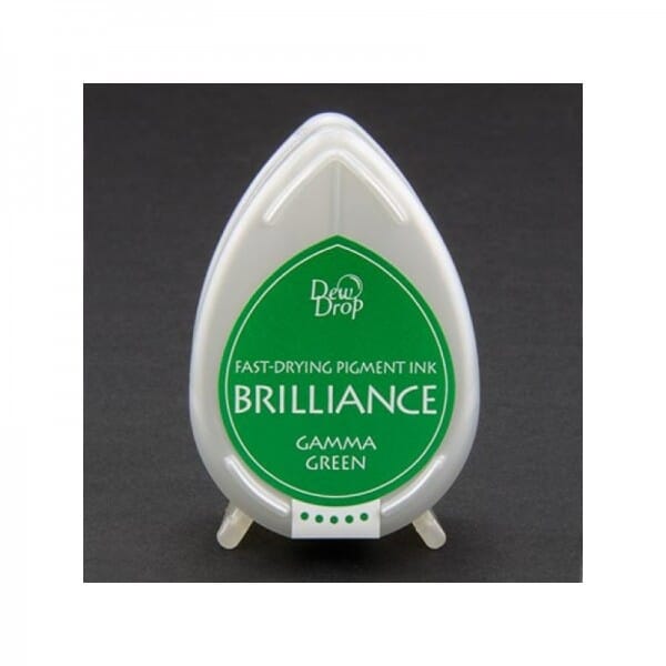 Tsukineko - Gamma Green Brilliance Dew Drop Ink Pad