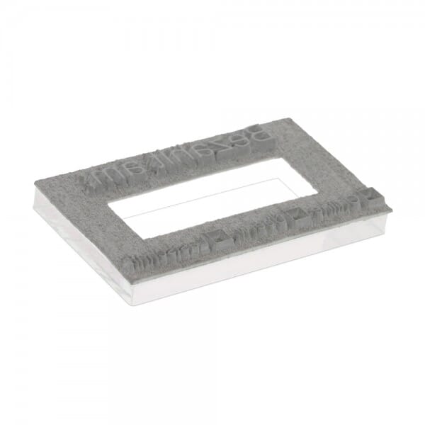 Textplate for Trodat Professional Dater 5431 41 x 24 mm - 1+1 lines