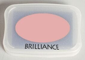 Tsukineko - Pearlescent Coral Brilliance Pad