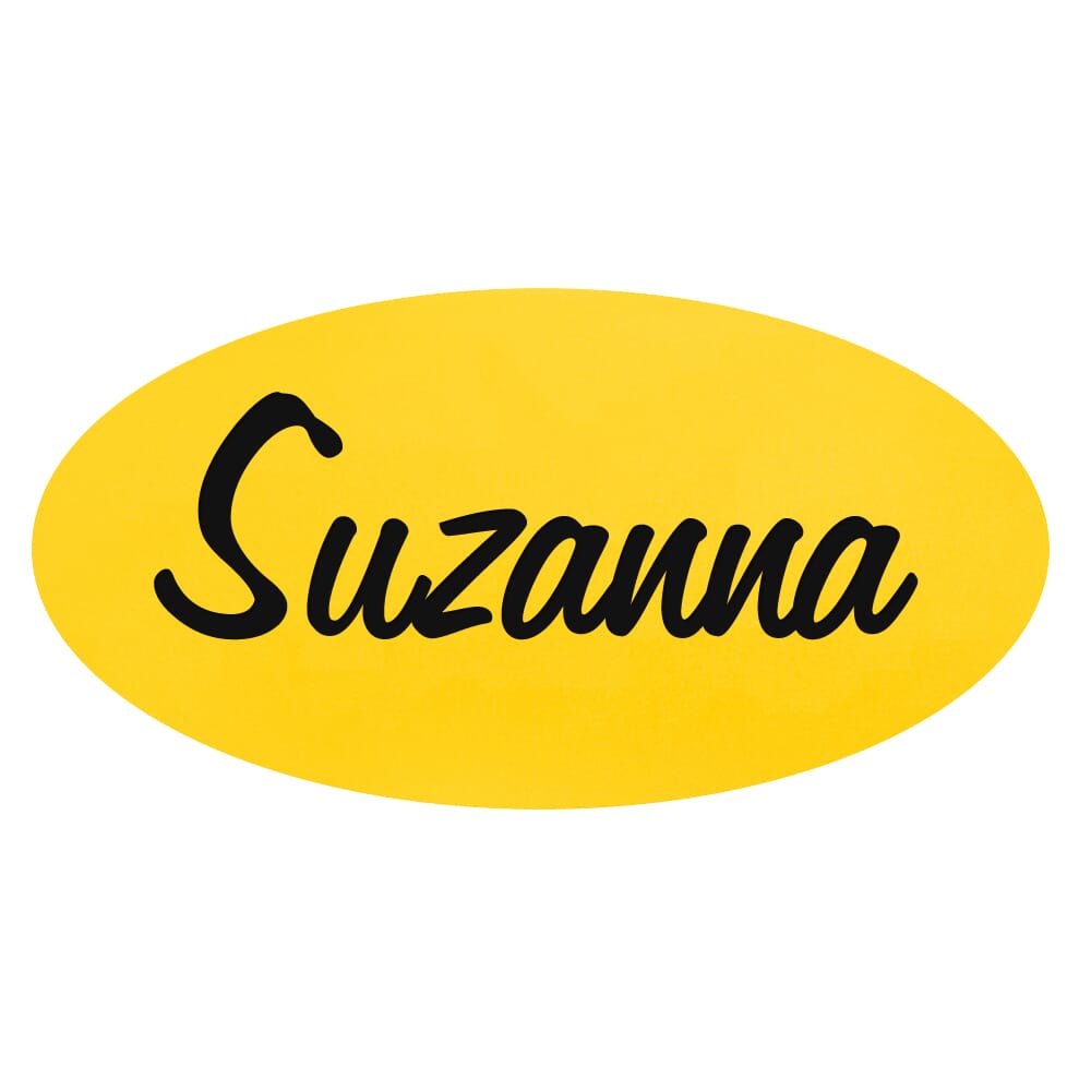 Engraved Name Badge Oval Stamps4u.co.uk