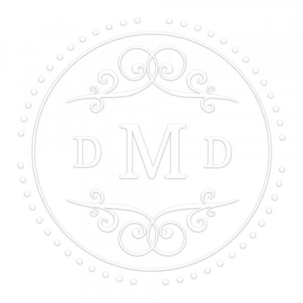 Classic Style Round Monogram Seal
