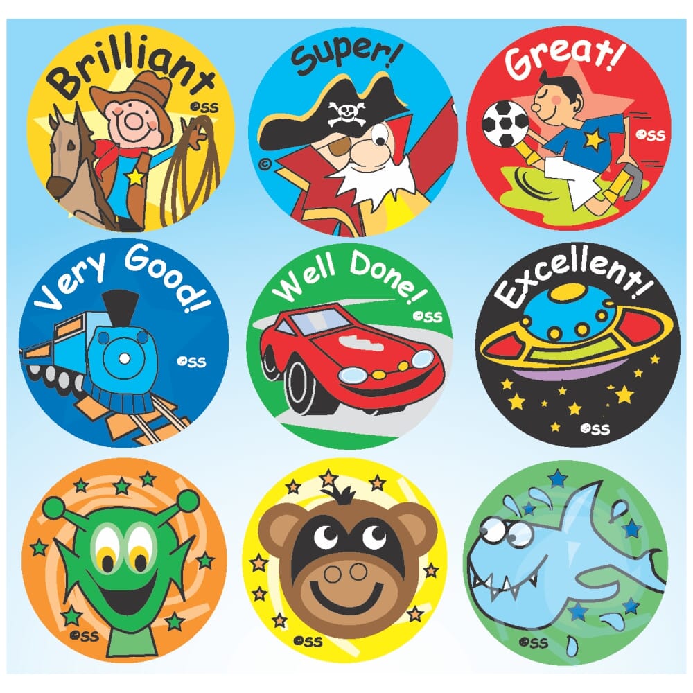  Cartoon  images and phrases Sticker  Pack A stamps4u co uk