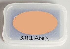 Tsukineko - Pearlescent Orange Brilliance Pad