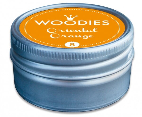 Woodies stamp pad Oriental Orange