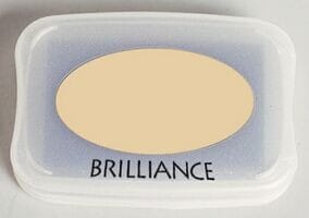 Tsukineko - Pearlescent Beige Brilliance Pad