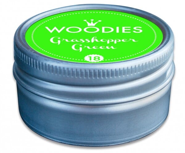 Woodies stamp pad Grasshopper Green NEON
