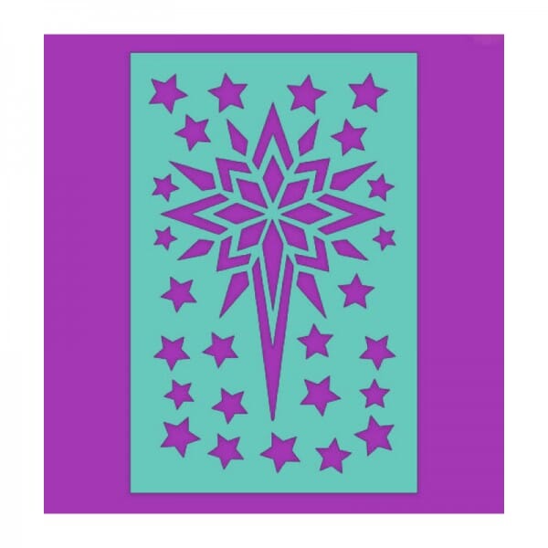 Sue Dix Designs - Star of Wonder Stencil