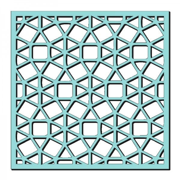 Kath Halstead Designs - Sweet Dixie Circular Mosaic Stencil