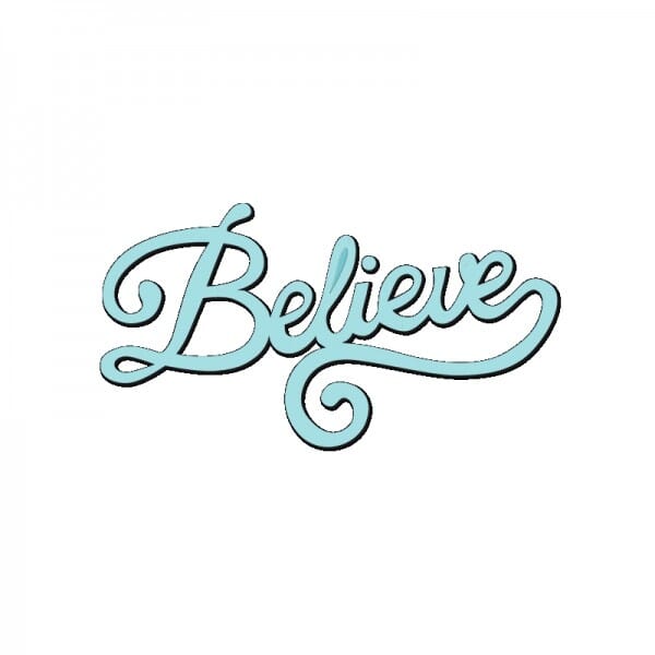 Sue Dix Designs - Believe Mini Dies