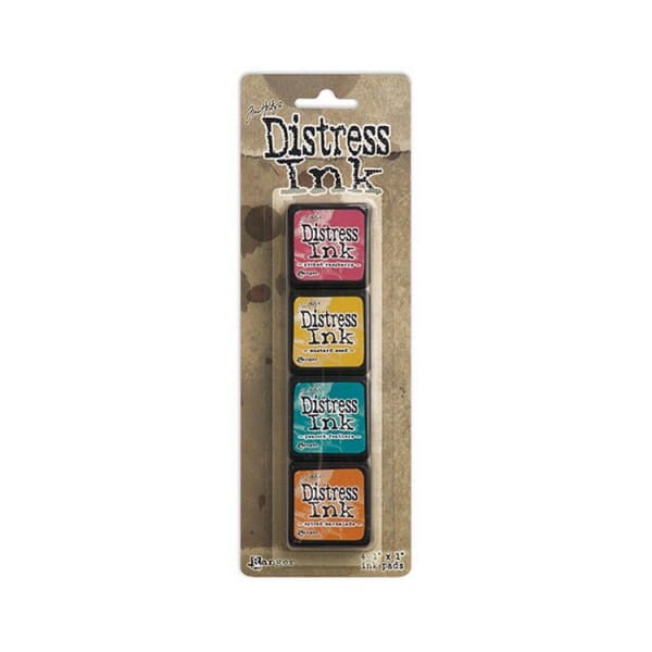 Ranger Ink - Tim Holtz Distress Ink Minis Kit 1 - Sold in one strip of 4 pads